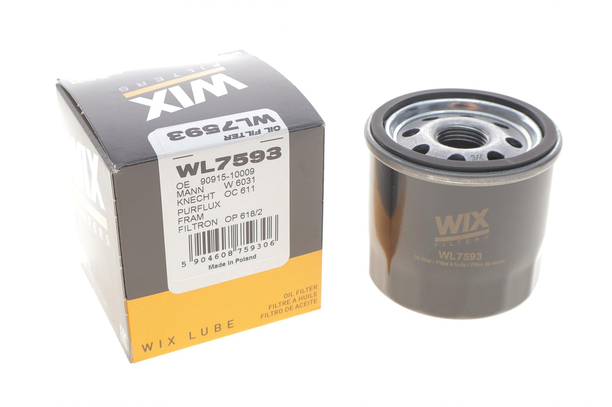 WL7593 WIX FILTERS